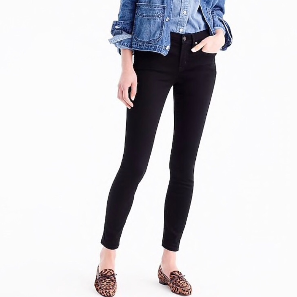 NWOT JCREW toothpick skinny jean, size 25